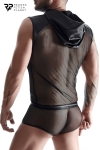T-shirt � capuche en mesh - Regnes