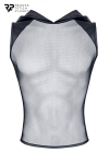 T-shirt � capuche en mesh - Regnes